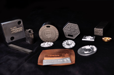 Industriegravuren und Produktkennzeichen